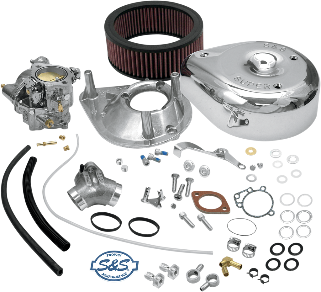 S&S CYCLE Super E Carburetor with Manifold Kit - Sportster 11-0409 — image 1