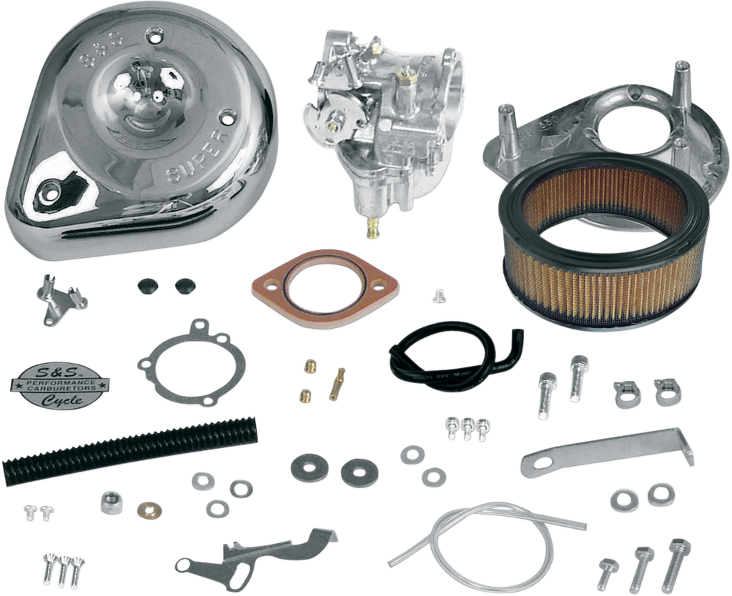 S&S CYCLE Super E Carburetor Kit - Shovelhead 11-0418 — image 2