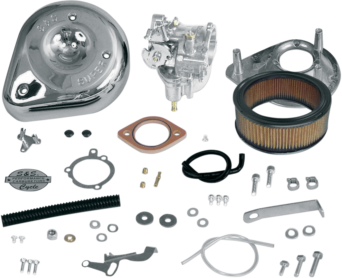 S&S CYCLE Super E Carburetor Kit - Shovelhead 11-0418 — image 2