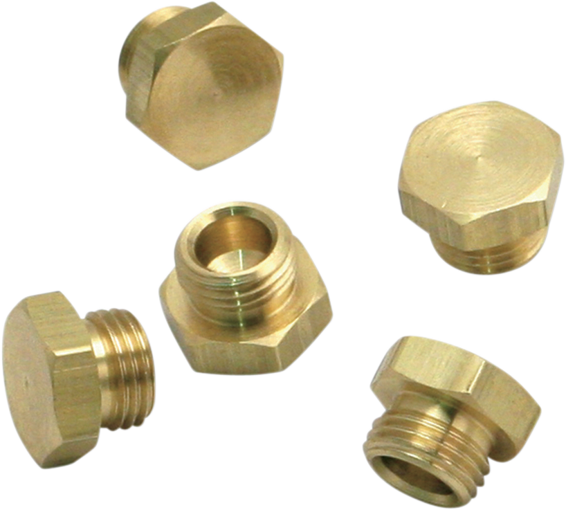 S&S CYCLE Float Bowl Plugs - Super B/E/G - 5 Pack 11-2092 — image 1