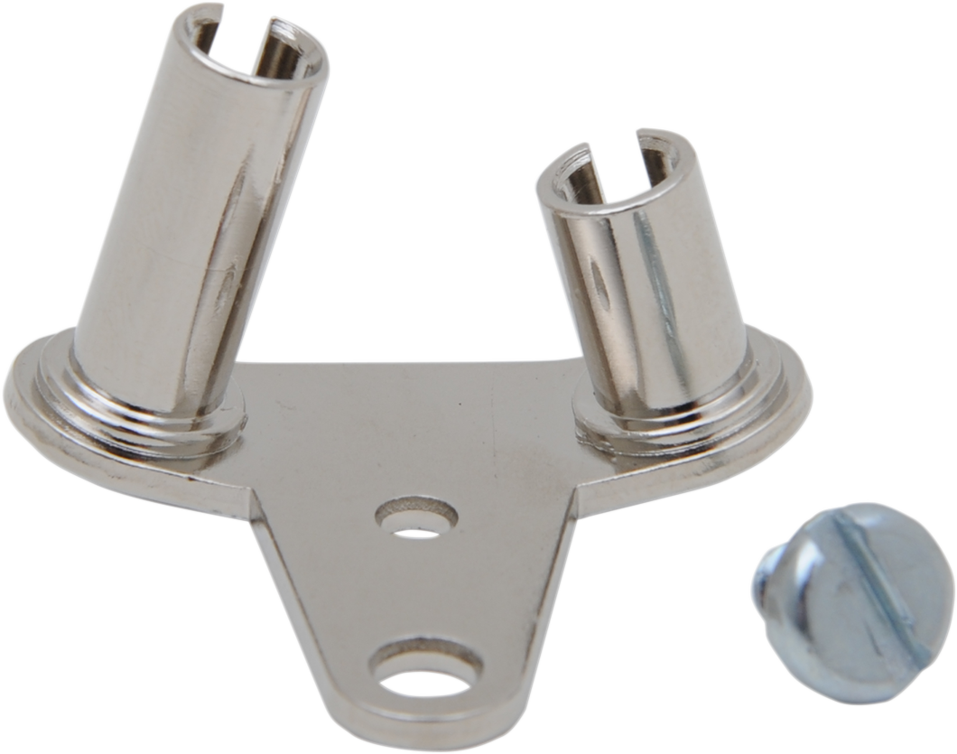 S&S CYCLE Throttle Cable Guide and Bracket - Super E/G Butterfly 11-2339P — image 1