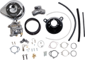 S&S CYCLE Super G Carburetor with Stealth Air Cleaner Kit - Chrome - Twin Cam 110-0150 — image 1