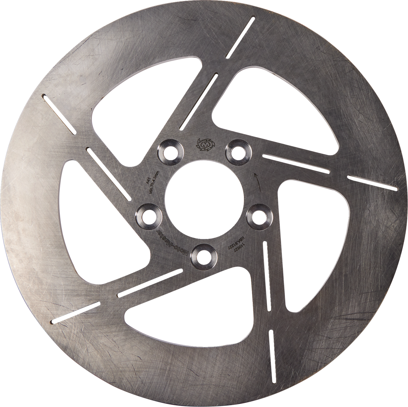 MOTO-MASTER Brake Rotor - Rear - Tulsa 110627-PU — image 1