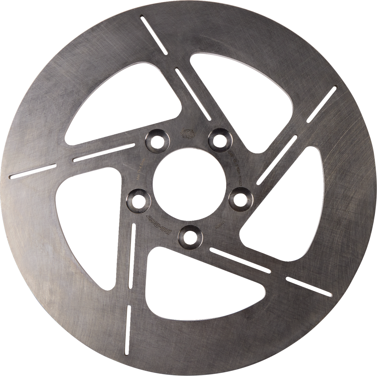MOTO-MASTER Brake Rotor - Rear - Tulsa 110628-PU — image 1