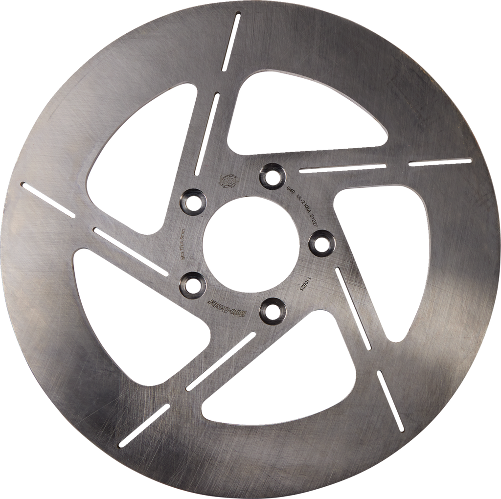 MOTO-MASTER Brake Rotor - Rear - Tulsa 110628-PU — image 2