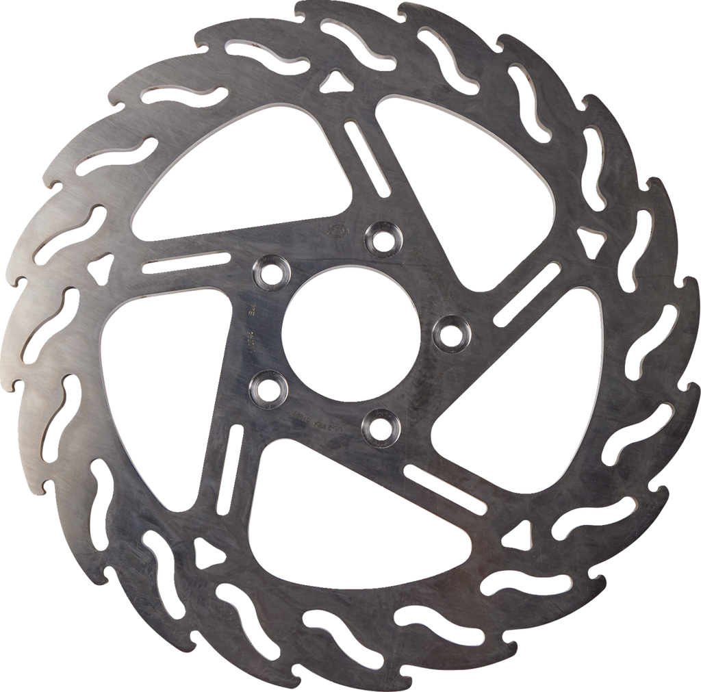 MOTO-MASTER Brake Rotor - Front Right - Flame 110745-PU — image 1