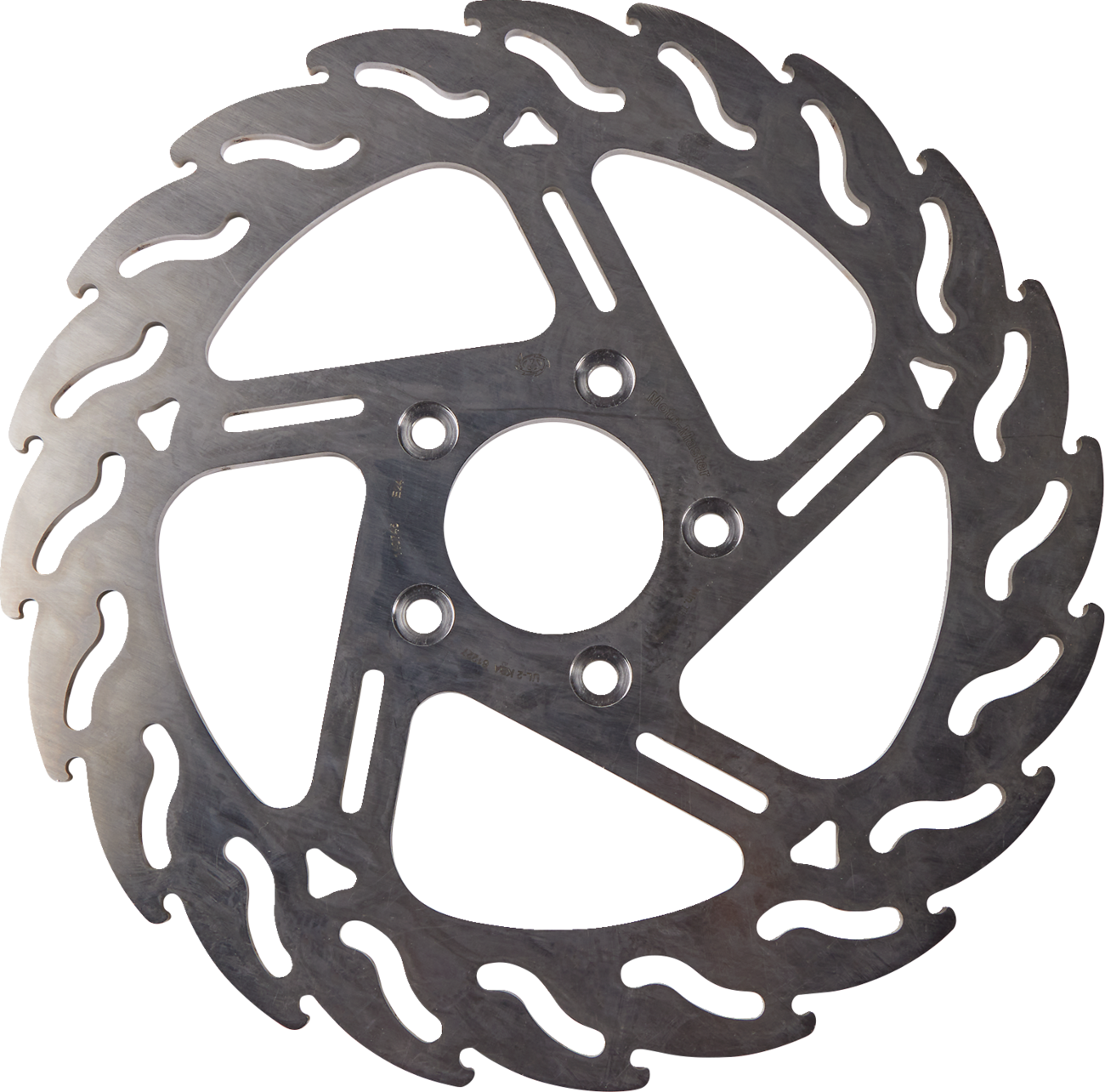 MOTO-MASTER Brake Rotor - Front Right - Flame 110745-PU — image 1