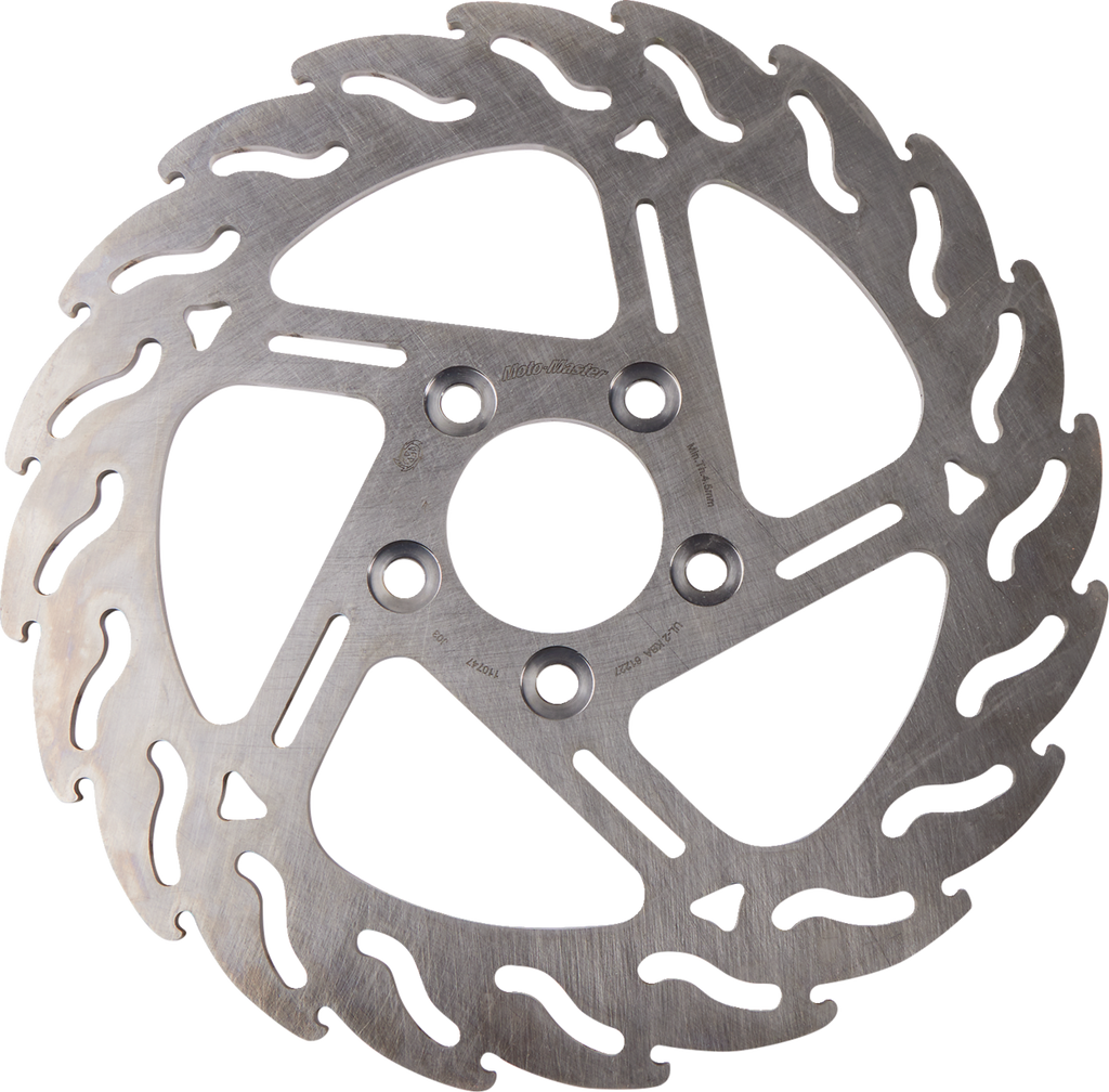 MOTO-MASTER Brake Rotor - Rear - Flame 110747-PU — image 1