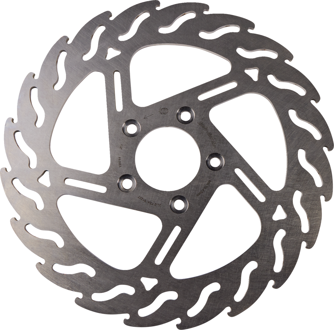 MOTO-MASTER Brake Rotor - Rear - Flame 110747-PU — image 2