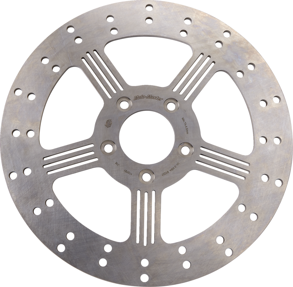 MOTO-MASTER Brake Rotor - Front Right/Front Left - Adrian 110751-PU — image 1