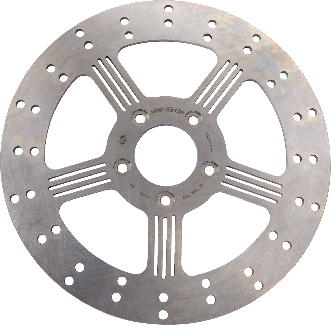 MOTO-MASTER Brake Rotor - Front Right/Front Left - Adrian 110751-PU — image 1