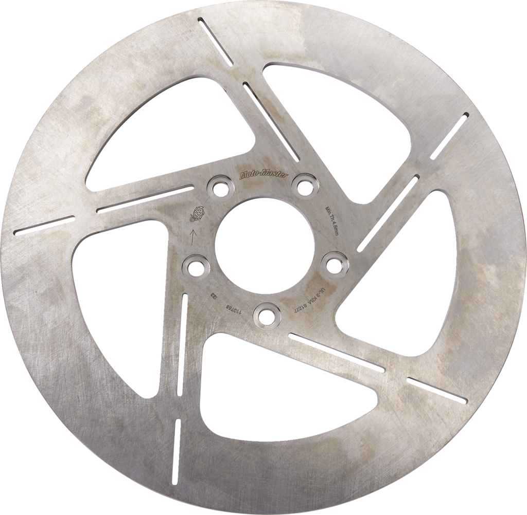 MOTO-MASTER Brake Rotor - Front Right - Tulsa 110758-PU — image 1