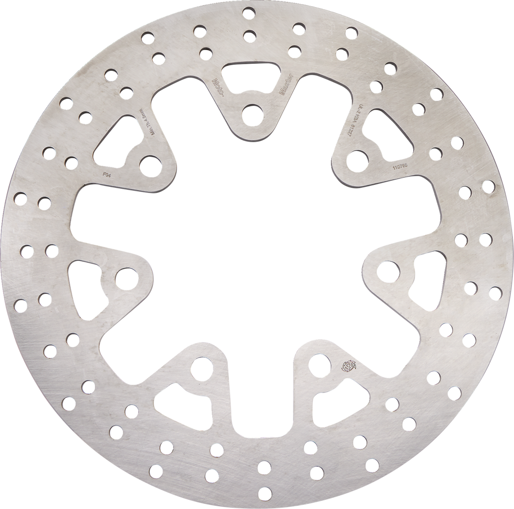 MOTO-MASTER Brake Rotor - Front Right/Front Left - Halo 110795-PU — image 1