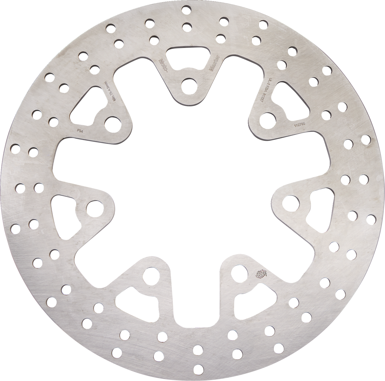 MOTO-MASTER Brake Rotor - Front Right/Front Left - Halo 110795-PU — image 1