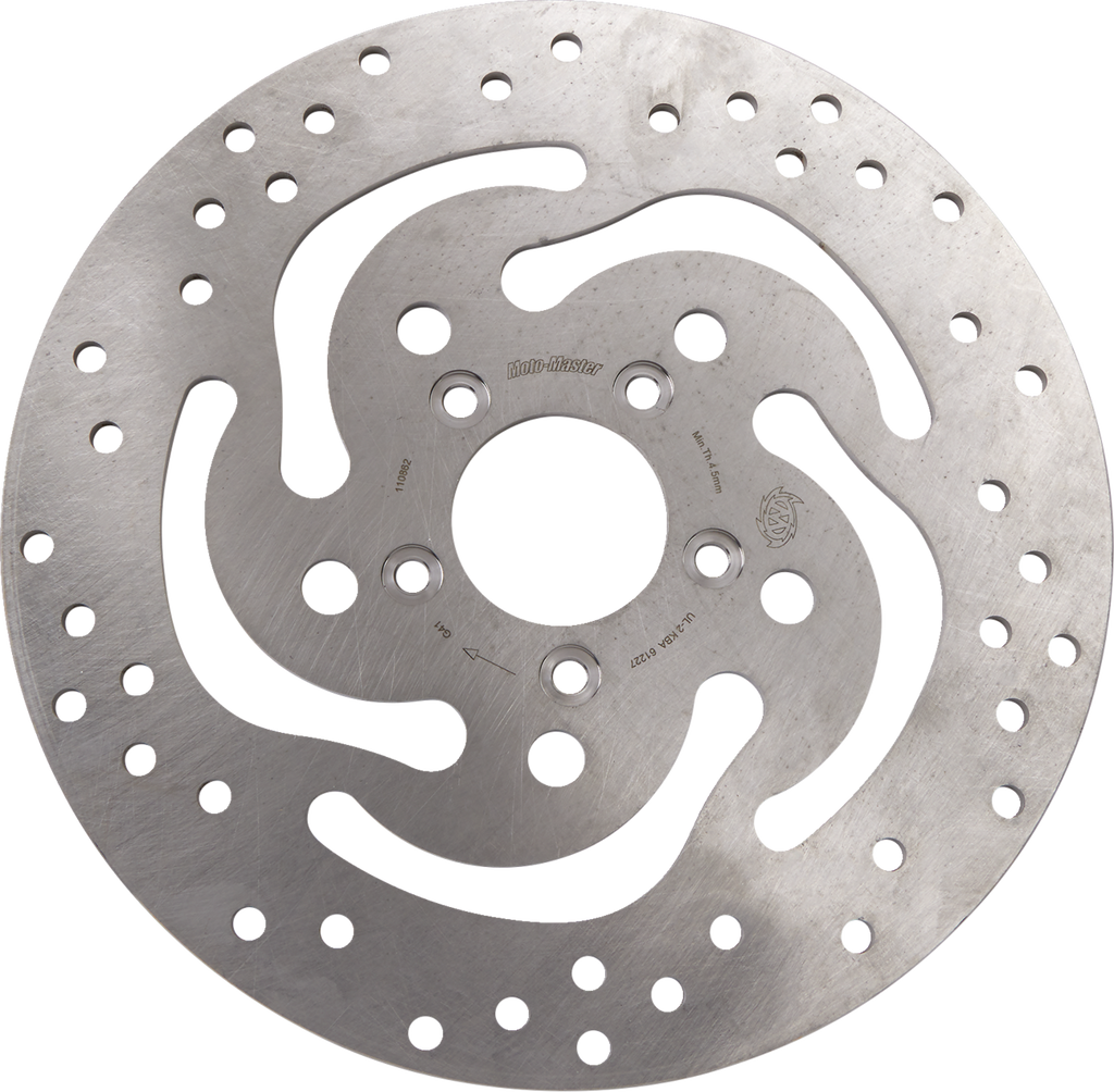 MOTO-MASTER Brake Rotor - Front Right - Halo 110862-PU — image 1