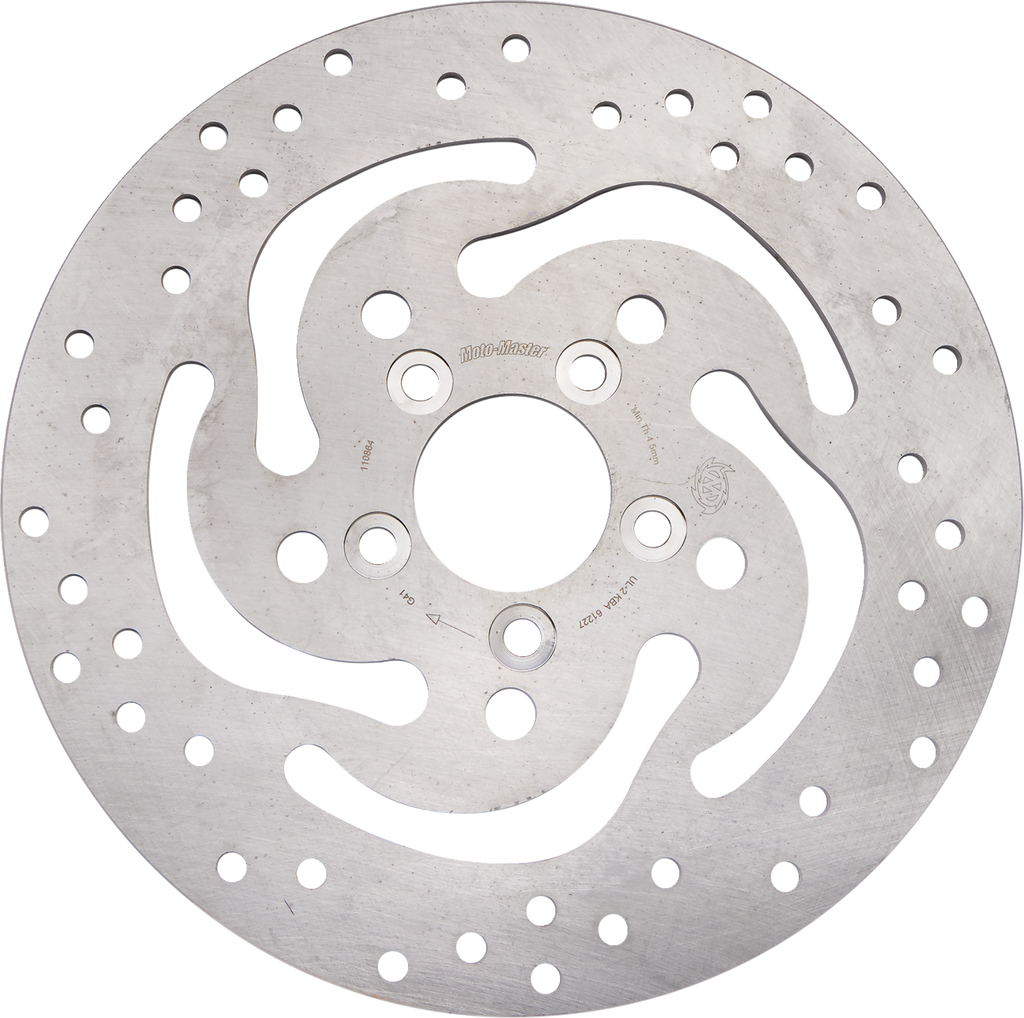 MOTO-MASTER Brake Rotor - Rear - Halo 110864-PU — image 1