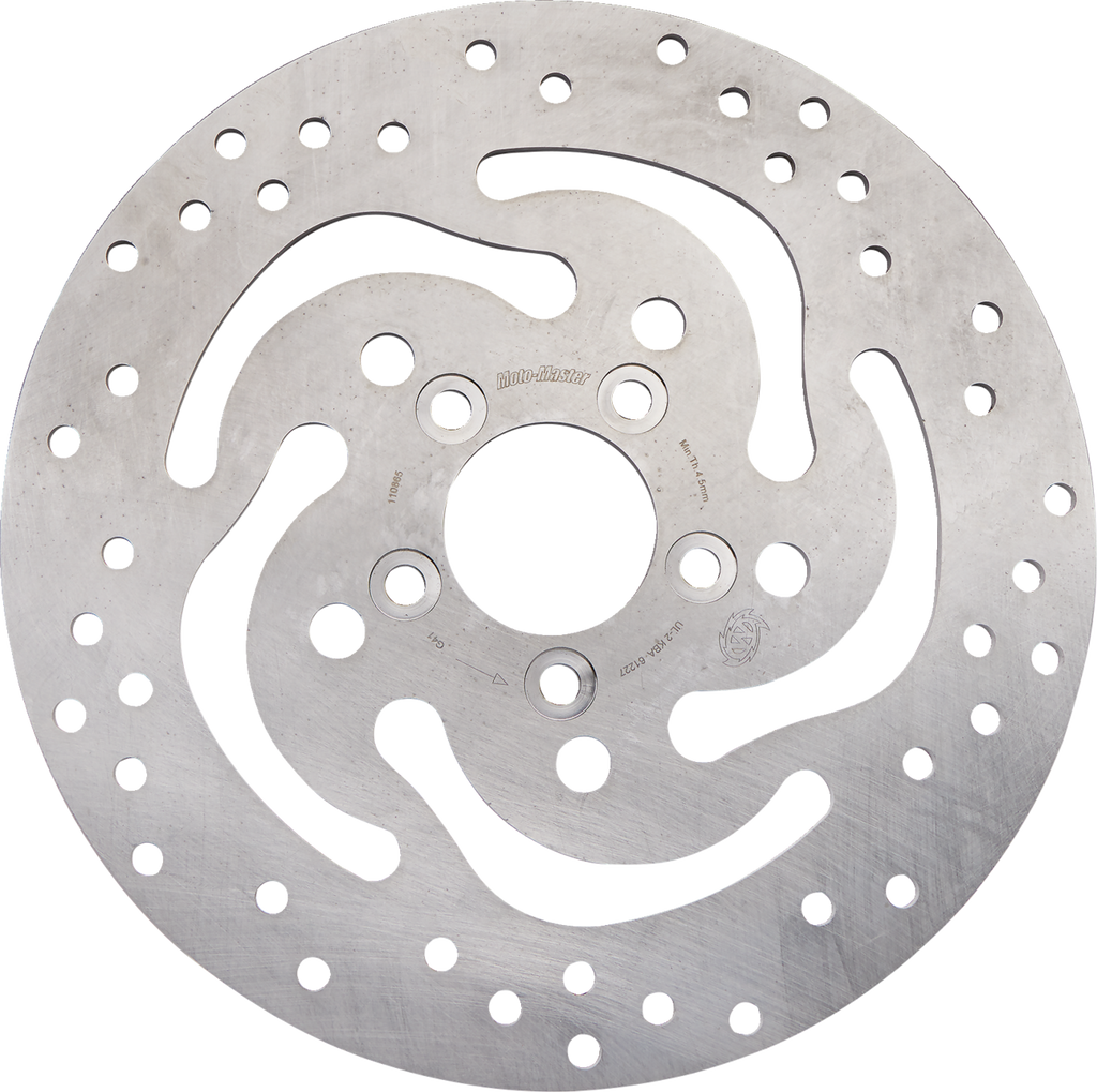 MOTO-MASTER Brake Rotor - Rear - Halo 110865-PU — image 1