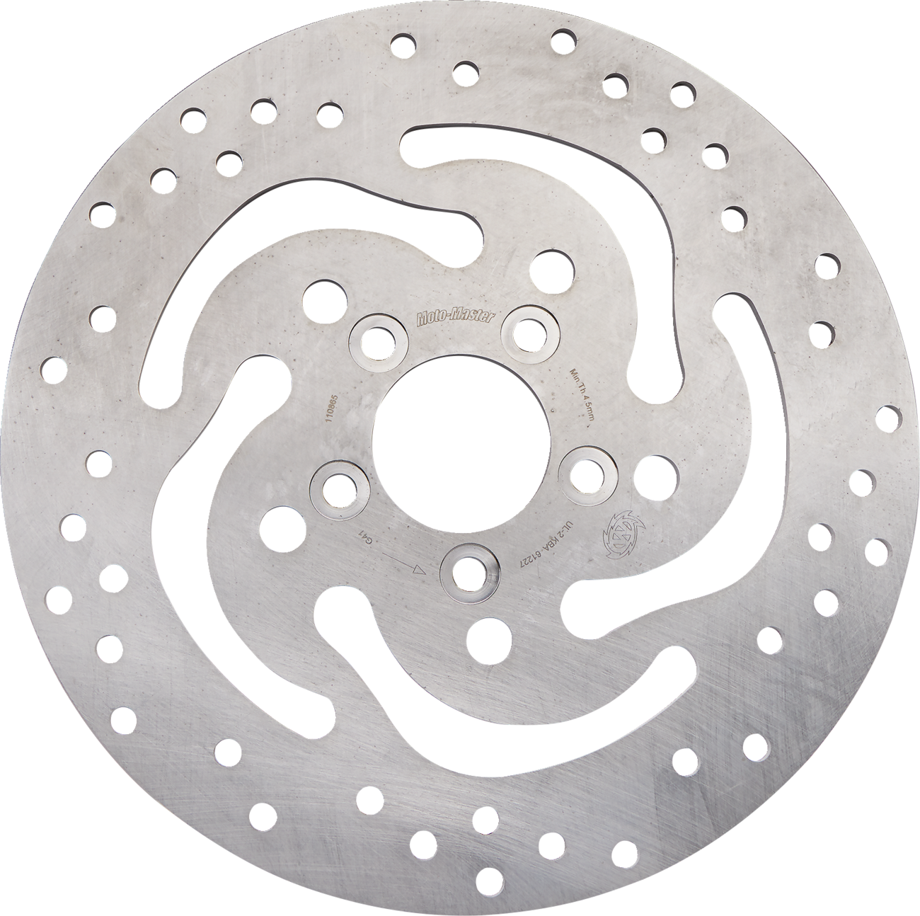 MOTO-MASTER Brake Rotor - Rear - Halo 110865-PU — image 1