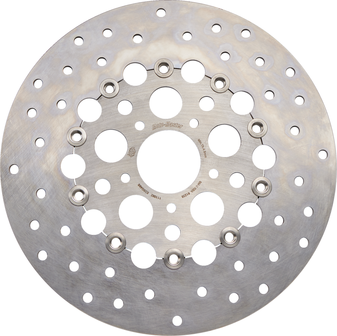 MOTO-MASTER Brake Rotor - Front Right/Front Left - Kingman 111082-PU — image 1