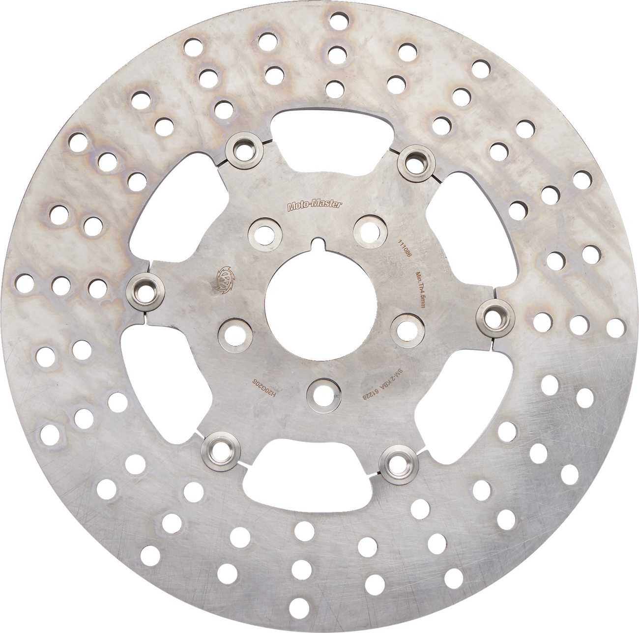 MOTO-MASTER Brake Rotor - Front Right/Front Left - Adrian 111086-PU — image 1