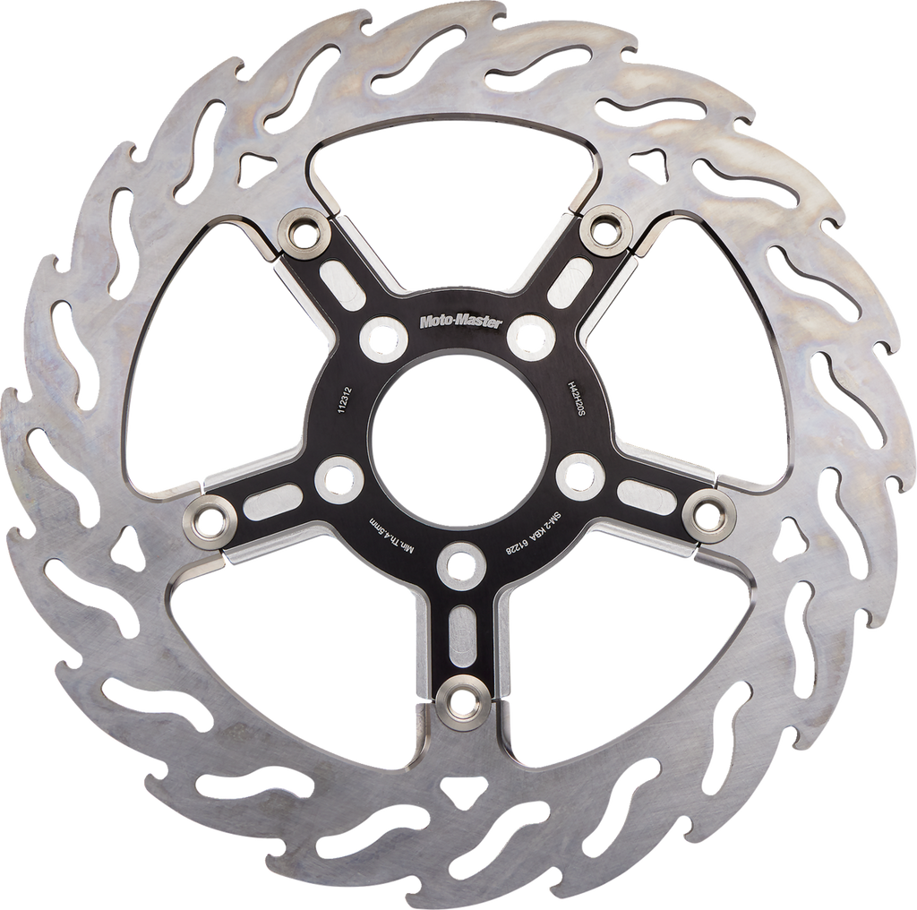 MOTO-MASTER Brake Rotor - Front Left - Flame 112312-PU — image 1