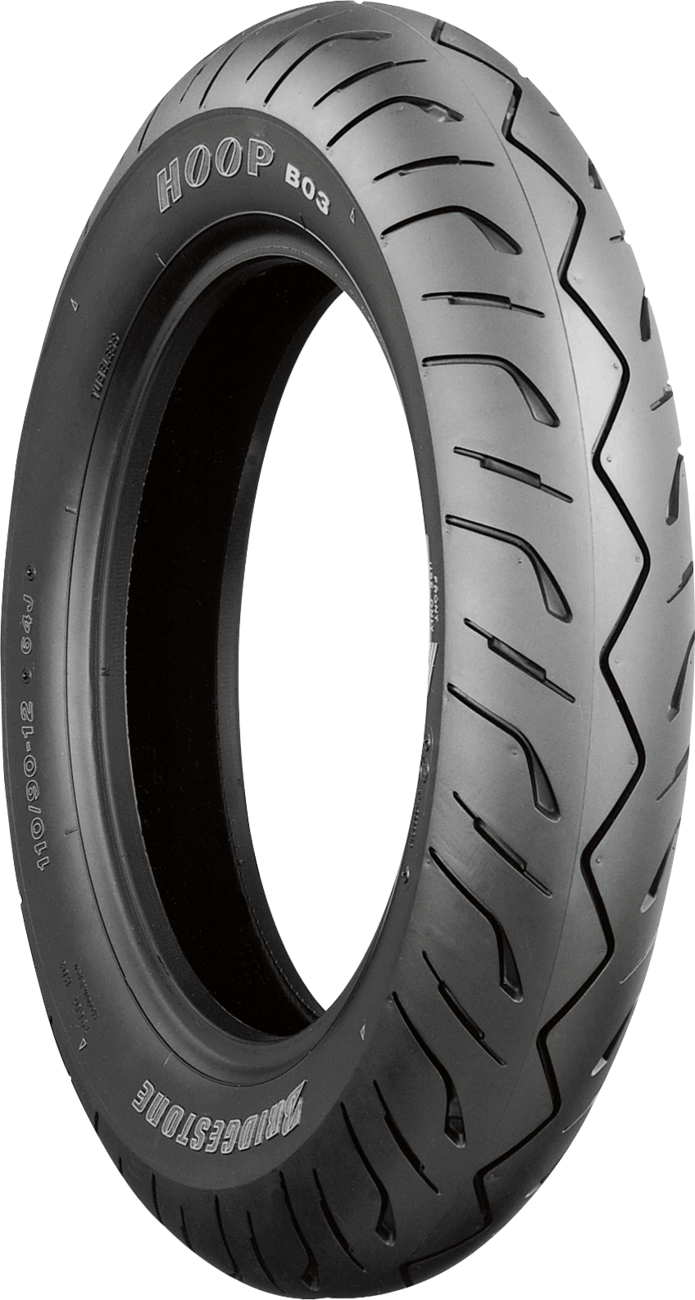 BRIDGESTONE Tire - Hoop - Front - 120/80-14 - 58S 113365 — image 1