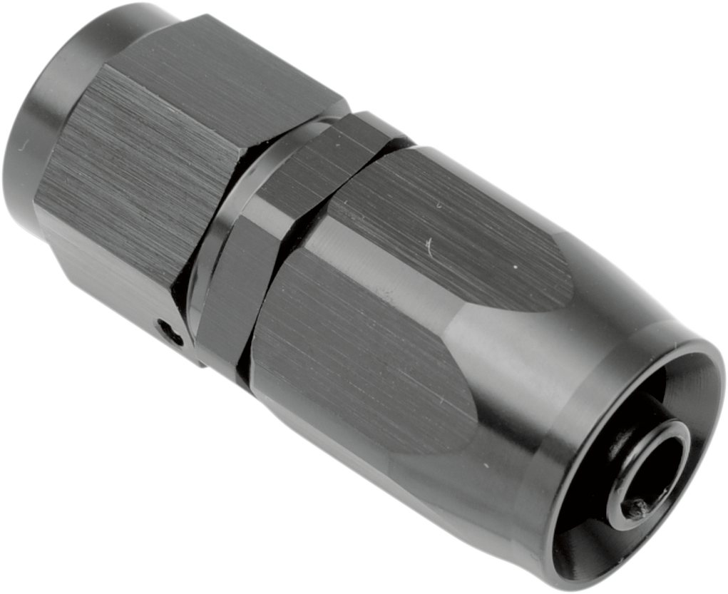 GOODRIDGE Oil Line Fitting - Black - Straight — image 1