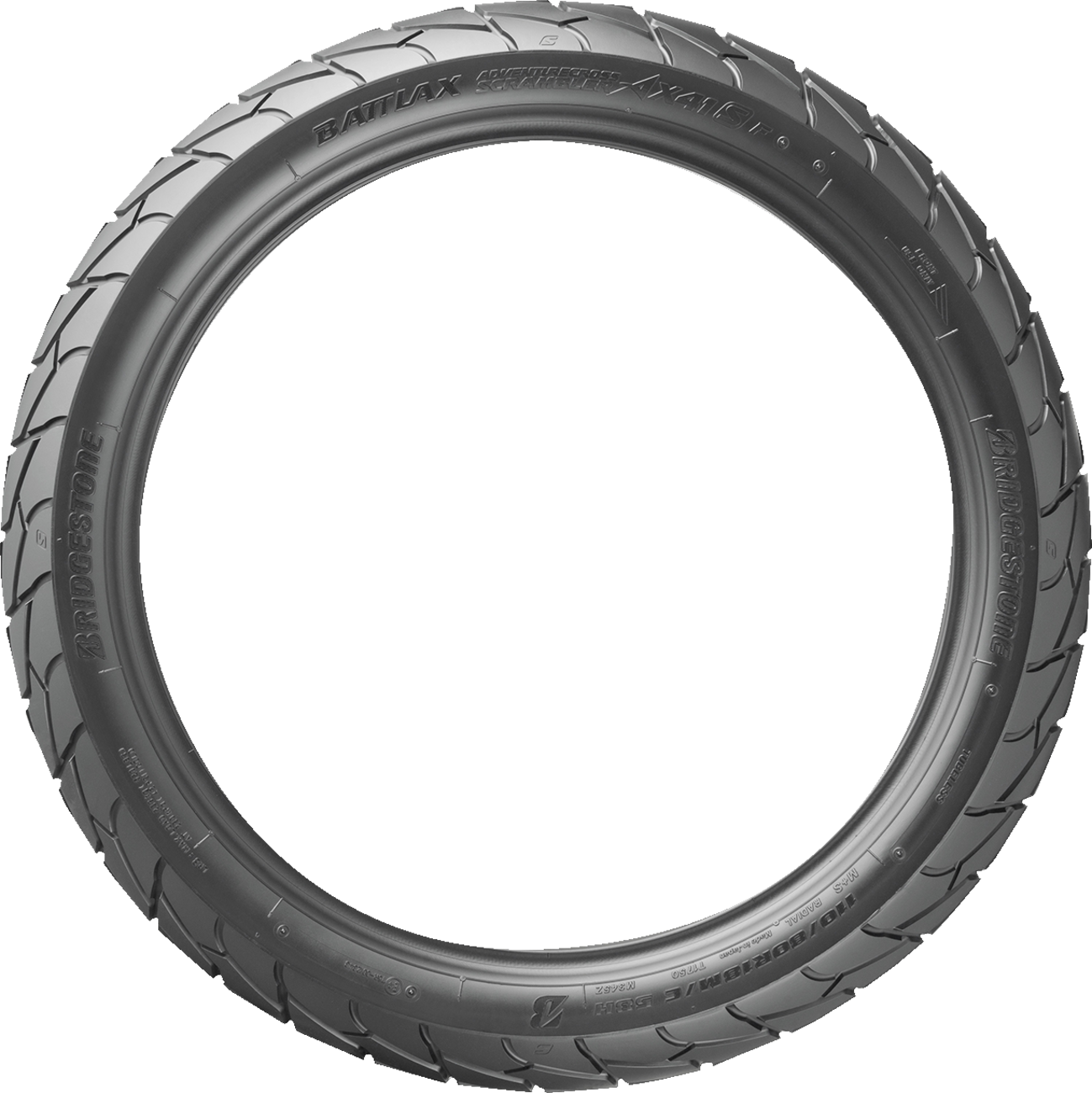 BRIDGESTONE Tire - Battlax Adventurecross AX41S - Front - 120/70R17 - 58H 11465 — image 3