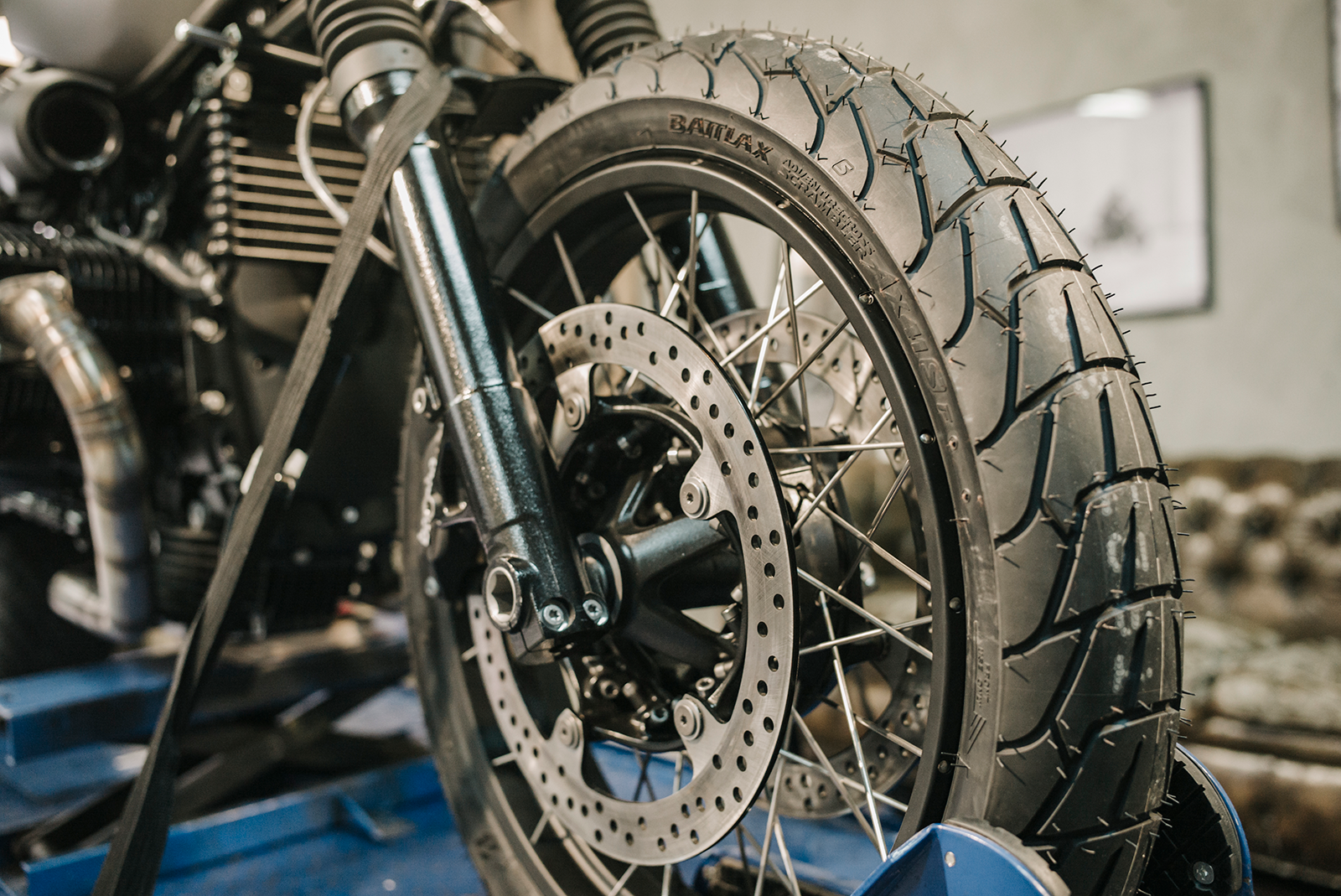 BRIDGESTONE Tire - Battlax Adventurecross AX41S - Front - 100/90R19 - 57H 11621 — image 4