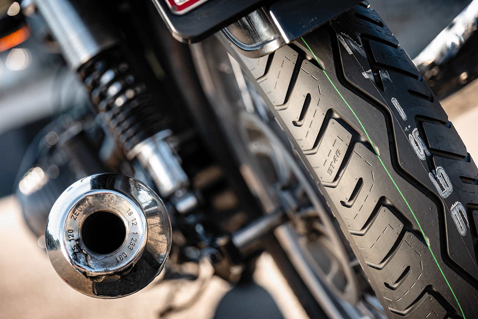 BRIDGESTONE Tire - Battlax BT-46 - Rear - 130/80-17 - 65H 11632 — image 3
