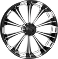 PERFORMANCE MACHINE (PM) Wheel - Revolution - Front - Dual Disc/without ABS - Platinum Cut™ - 21x3.5 - '14+ FL 1202-7106P-RELAJ-BMP — image 1