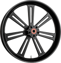 PERFORMANCE MACHINE (PM) Wheel - Sierra - Front - Dual Disc/without ABS - Black - 21x3.5 1202-7106R-SRRAJ-SMB — image 1