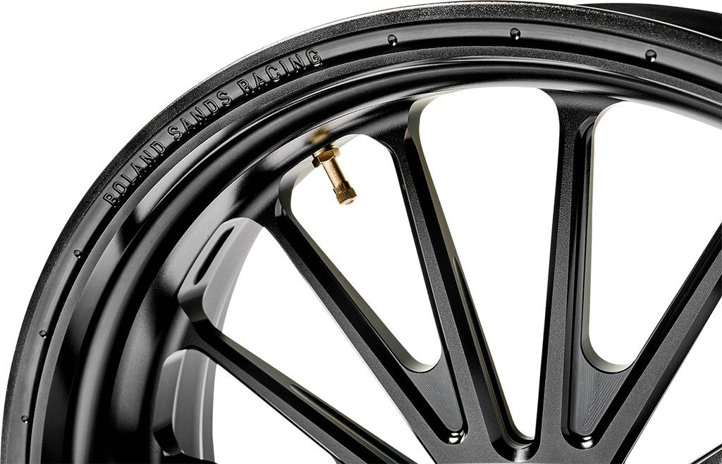 RSD Wheel - Traction - Front - Dual Disc/without ABS - 21x3.5 - Black Ops™ - '08+ FLH 1202-7106R-TRSAJ-SMB — image 2