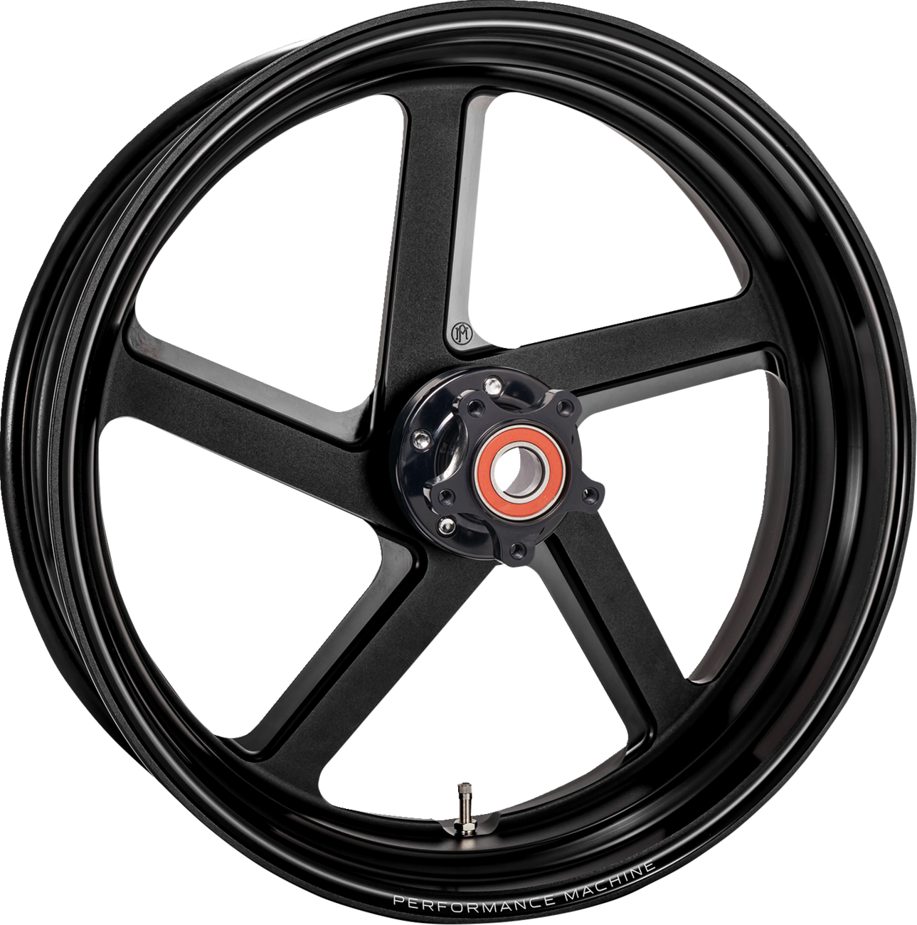 PERFORMANCE MACHINE (PM) Wheel - Pro-Am Race - Front - Dual Disc/without ABS - Black Ops™ - 17x3.5 1202-7706R-PROAP-SMB — image 1
