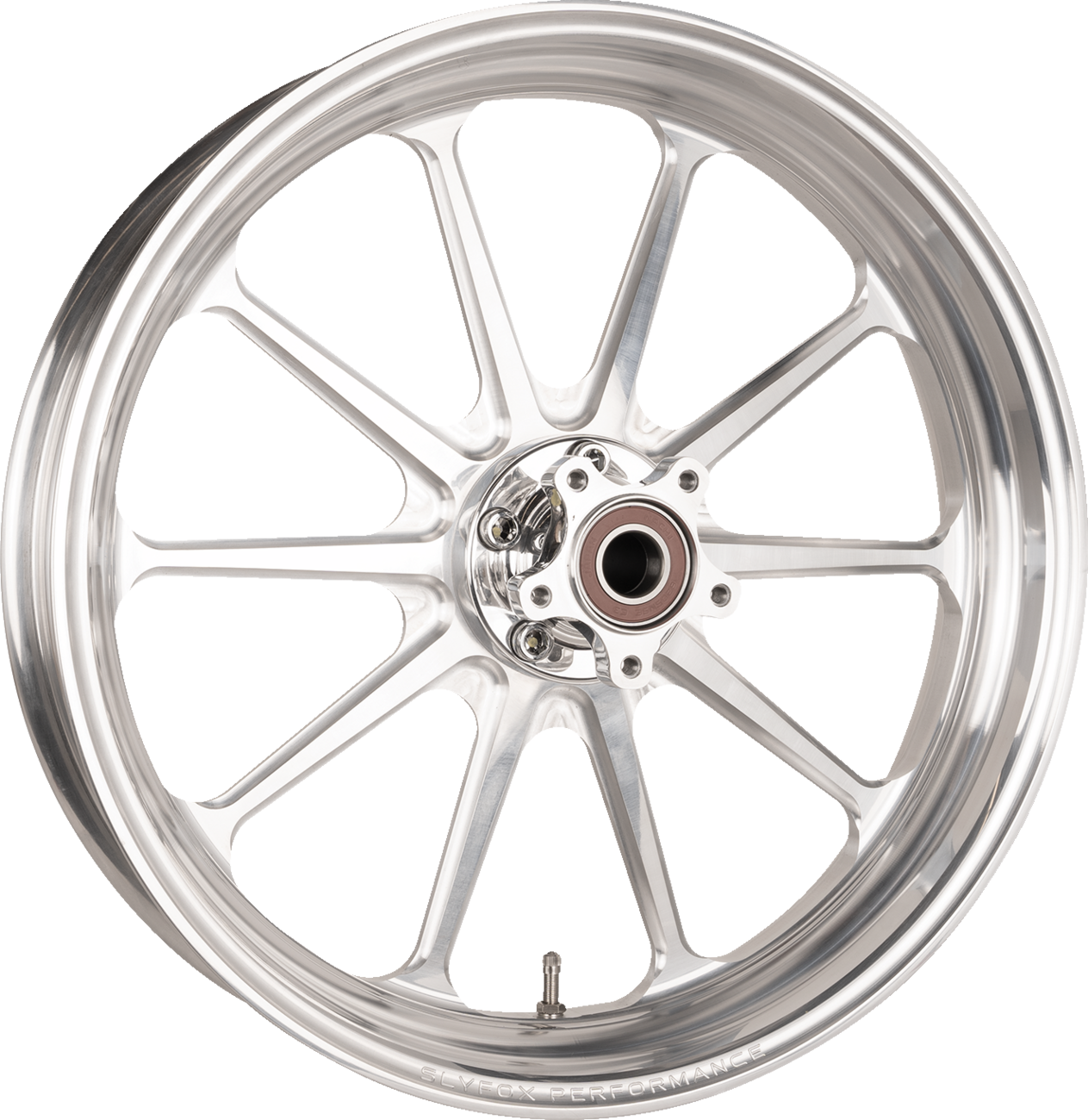 SLYFOX Wheel - Track Pro - Front - Dual Disc/without ABS - Machined - 21x3.5 12027106RSLYAPM — image 1