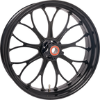 PERFORMANCE MACHINE (PM) Wheel - Revolution - Front - Dual Disc/with ABS - Platinum Cut™ - 21x3.5 - '08+ FLD 1204-7106P-RELAJ-BMP — image 2