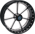 RSD Wheel - Diesel - Front - Dual Disc/with ABS - Black/Contrast Cut™ - 21x3.5 - '08+ FLD 1204-7106R-DIEAJ-BM — image 1