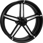 PERFORMANCE MACHINE (PM) Wheel - Formula - Front - Dual Disc/with ABS - Platinum Cut™ - 21x3.5 - '08+ FLD 1204-7106R-FRMAJ-BMP — image 1