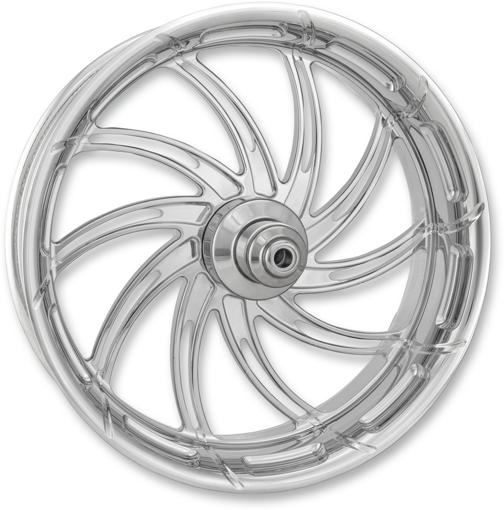 PERFORMANCE MACHINE (PM) Wheel - Supra - Front - Dual Disc/with ABS - Chrome - 21x3.5 - '08+ FL 1204-7106R-SUPAJ-CH — image 1