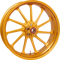 PERFORMANCE MACHINE (PM) Wheel - Assault - Front - Dual Disc/with ABS - Gold Ops™ - 18x5.5 1204-7814R-ASLAP-G — image 1
