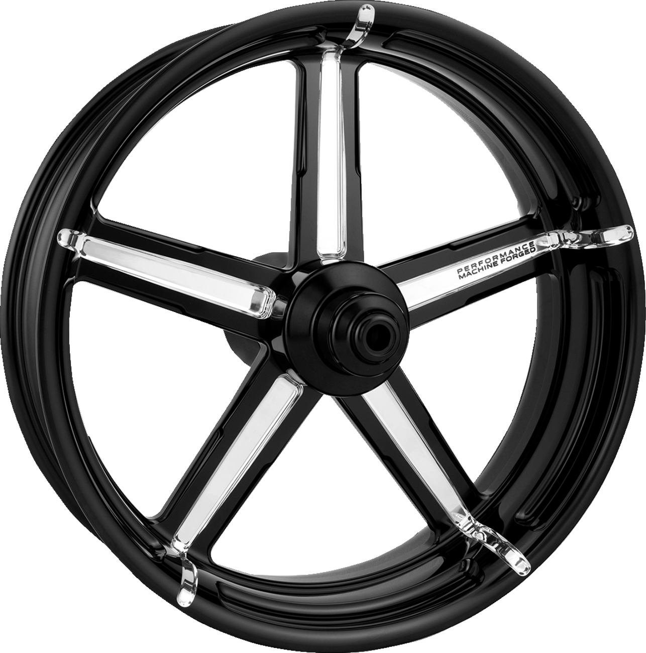PERFORMANCE MACHINE (PM) Wheel - Formula - Front - Dual Disc/with ABS - Platinum Cut™ - 18x5.5 1204-7814R-FRM-BMP — image 1
