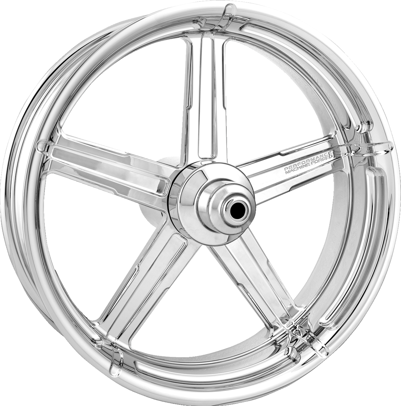 PERFORMANCE MACHINE (PM) Wheel - Formula - Front - Dual Disc/with ABS - Chrome - 18x5.5 1204-7814R-FRM-CH — image 1
