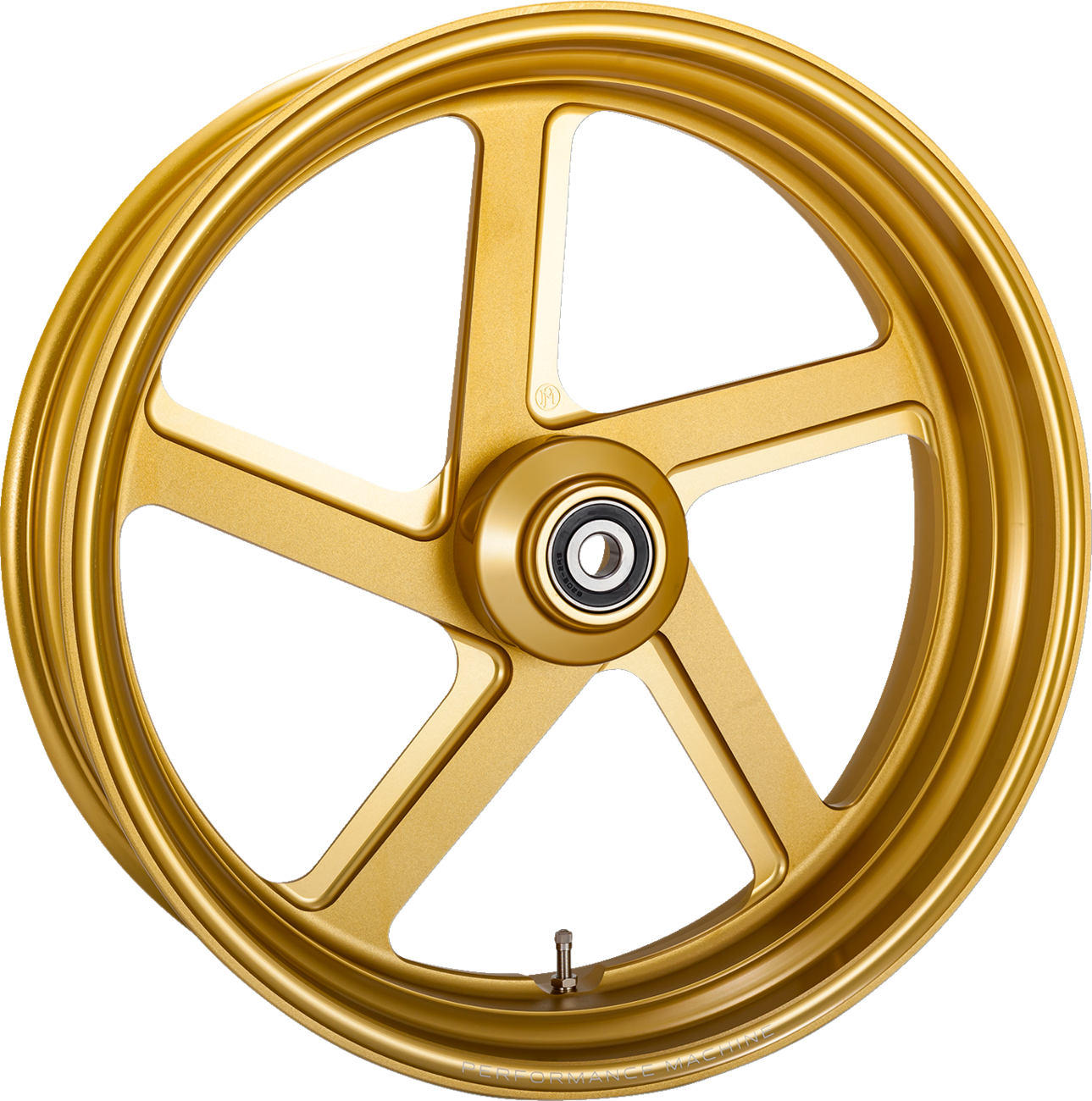 PERFORMANCE MACHINE (PM) Wheel - Pro-Am - Front - Dual Disc/with ABS - Gold Ops™ - 18x5.5 1204-7814R-PRO-SMG — image 1
