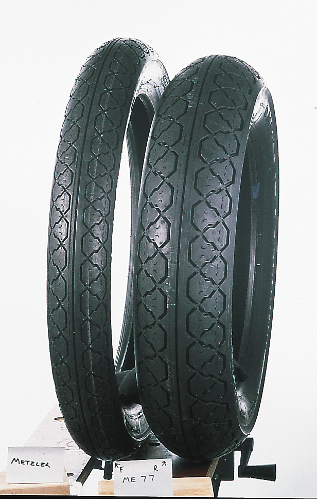 METZELER Tire - Perfect ME 77™ - Front/Rear - 3.00-18 - 47S 1204700 — image 2