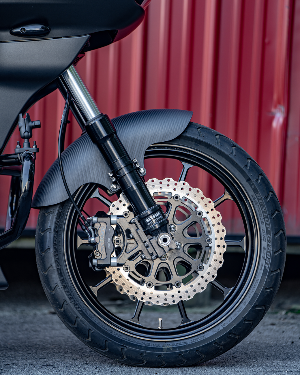SLYFOX Wheel - Track Pro - Front - Dual Disc/with ABS - Black - 19x3 12047905RSLYAPB — image 2