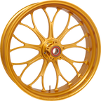 PERFORMANCE MACHINE (PM) Wheel - Revolution - Rear - Single Disc/with ABS - Gold Ops™ - 18x5.5 1269-7814R-RVNAP-G — image 1