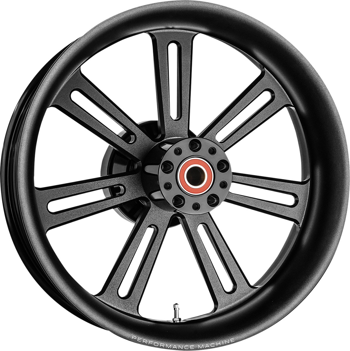 PERFORMANCE MACHINE (PM) Wheel - Sierra - Rear - Single Disc/with ABS - Black - 18x5.5 1269-7814R-SRR-SMB — image 1