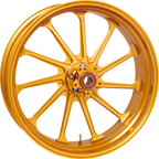 PERFORMANCE MACHINE (PM) Wheel - Assault - Rear - Single Disc/without ABS - Gold Ops™ - 18x5.5 1270-7814R-ASLAP-G — image 1