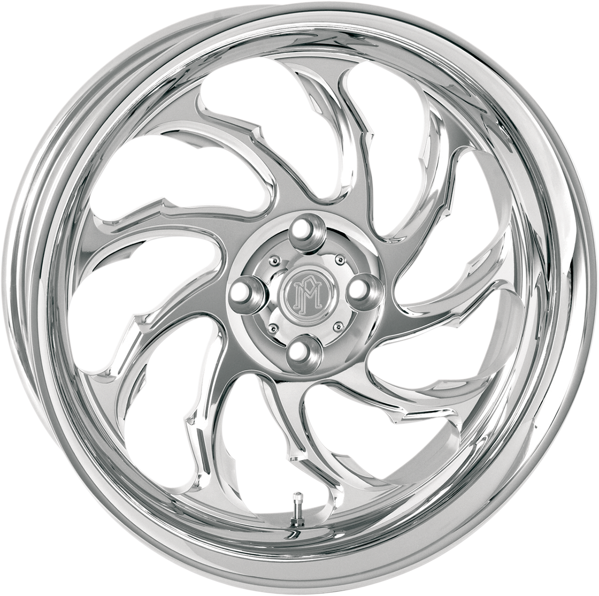 PERFORMANCE MACHINE (PM) Wheel - Formula - Rear - Single Disc/without ABS - Platinum Cut™ - 18x5.5 - '09+ FLH 1270-7814R-FRM-BMP — image 2