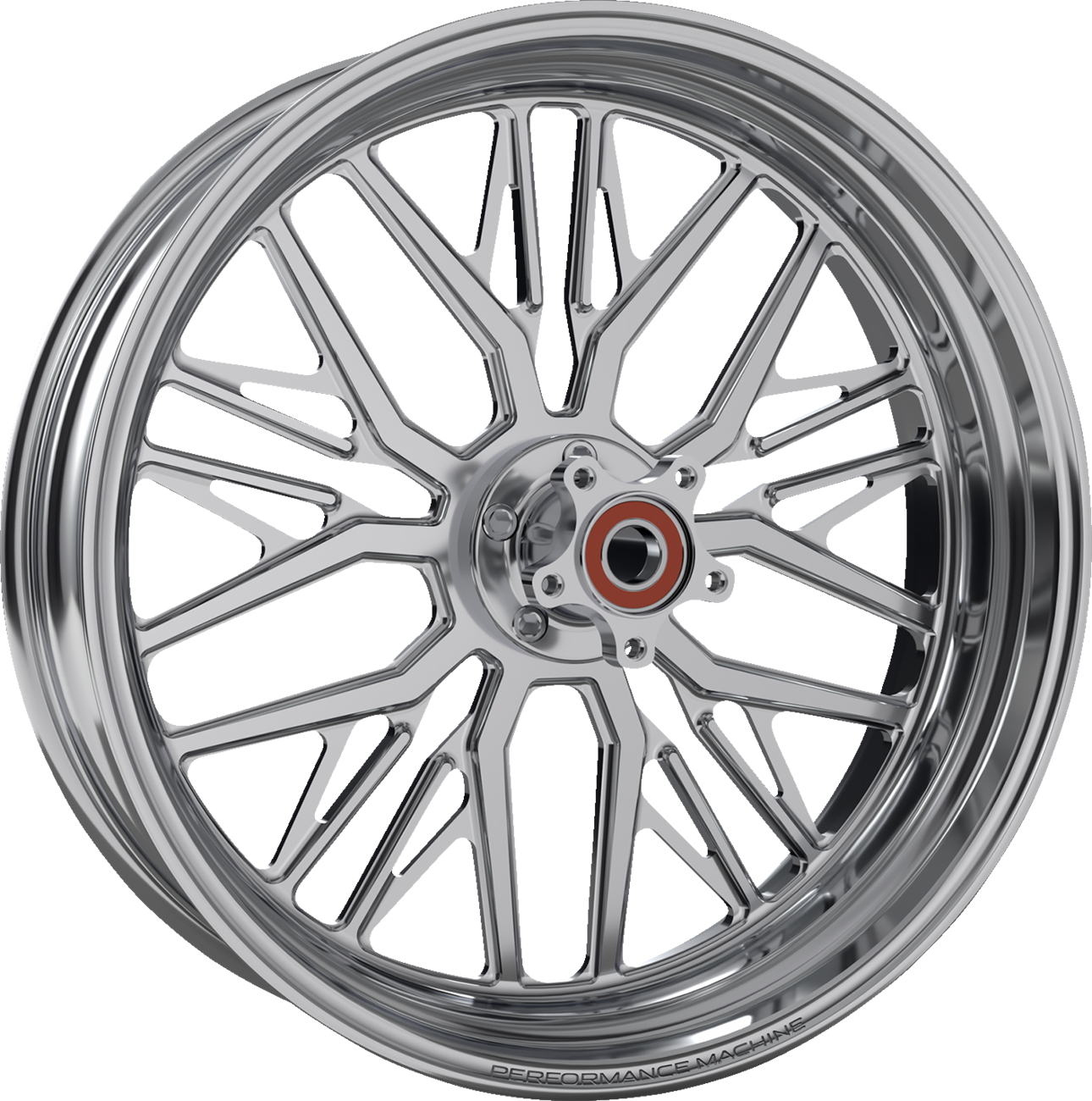 PERFORMANCE MACHINE (PM) Wheel - Nivis - Rear - Single Disc/without ABS - Chrome - 18x5.5 — image 1